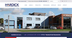 Desktop Screenshot of hardick.nl